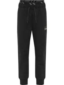 Зауженные брюки Hummel, черный