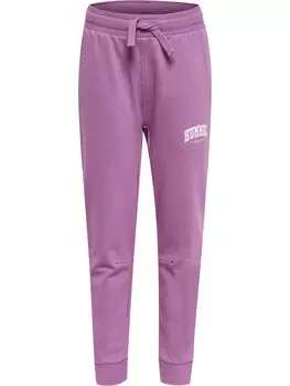 Зауженные брюки Hummel, фиолетовый