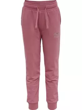 Зауженные брюки Hummel, розовый