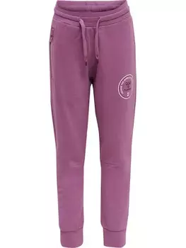 Зауженные брюки Hummel, розовый