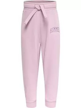 Зауженные брюки Hummel, сирень/лаванда