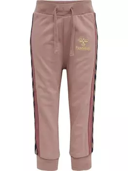 Зауженные брюки Hummel, темно-розовый