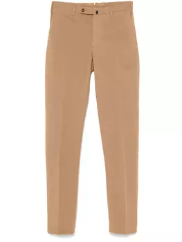 Зауженные брюки Incotex, нейтральный