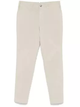Зауженные брюки Incotex, нейтральный