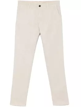 Зауженные брюки Incotex, нейтральный
