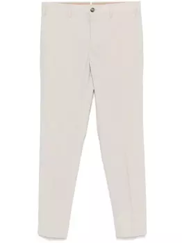 Зауженные брюки Incotex, нейтральный