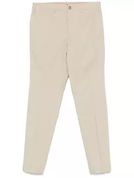 Зауженные брюки Incotex, нейтральный