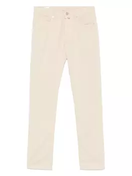 Зауженные брюки Incotex, нейтральный
