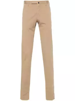 Зауженные брюки Incotex, нейтральный