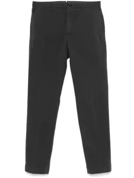 Зауженные брюки Incotex, серый