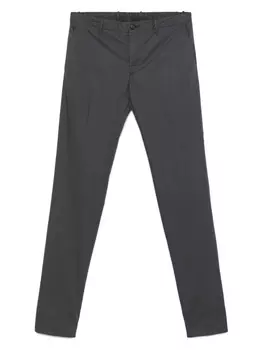 Зауженные брюки Incotex, серый