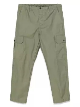 Зауженные брюки Incotex, зеленый