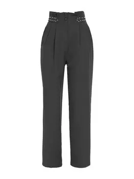 Зауженные брюки Influencer, черный