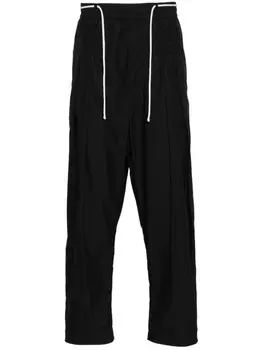 Зауженные брюки из поплина MORDECAI, черный