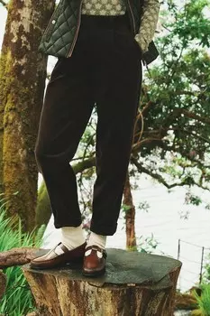 Зауженные брюки из вельвета Calla Joules, коричневый