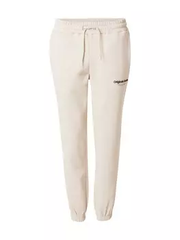 Зауженные брюки JACK & JONES JPSTGORDON VESTERBRO, кремовый