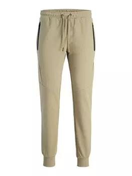 Зауженные брюки JACK & JONES, серо-коричневый