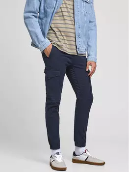 Зауженные брюки Jack&Jones, синий