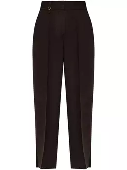 Зауженные брюки Jacquemus Tibau, коричневый