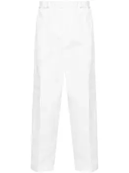 Зауженные брюки JIL SANDER, белый