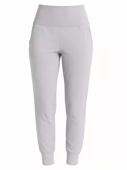 Зауженные брюки Justever, светло-серый