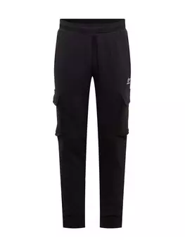 Зауженные брюки-карго Adidas Adicolor Essentials Trefoil, черный