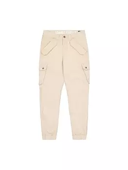 Зауженные брюки-карго ALPHA INDUSTRIES Combat, бежевый
