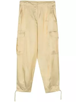 Зауженные брюки карго ASPESI, желтый