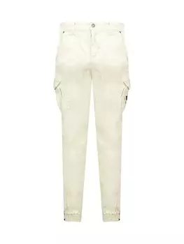 Зауженные брюки-карго Deeluxe Garden, белый