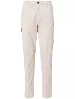 Зауженные брюки карго Eleventy, бежевый