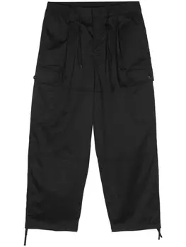 Зауженные брюки-карго Emporio Armani, черный