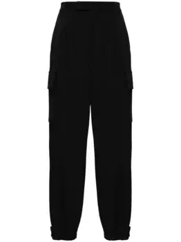 Зауженные брюки карго EMPORIO ARMANI, черный