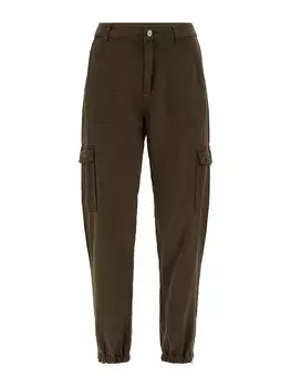 Зауженные брюки-карго Guess, хаки