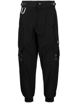 Зауженные брюки карго izzue, черный