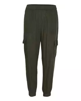 Зауженные брюки-карго Kaffe, хаки