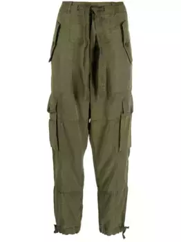 Зауженные брюки карго POLO RALPH LAUREN, зеленый