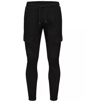 Зауженные брюки-карго Rock Creek, черный