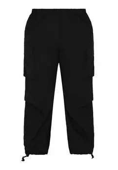 Зауженные брюки-карго ROCKEASY, черный