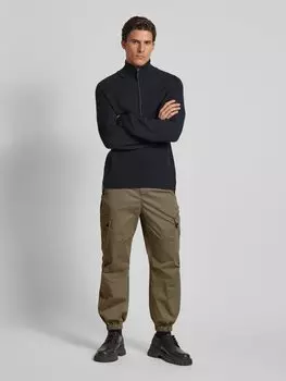 Зауженные брюки-карго с завязками на шнурке, модель «PALAL» AlphaTauri, оливковый