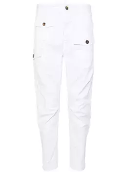 Зауженные брюки карго Sexy DSQUARED2, белый