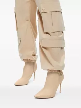 Зауженные брюки-карго Shara alice + olivia, бежевый