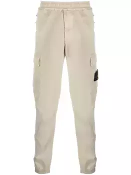 Зауженные брюки карго Stone Island, нейтральный