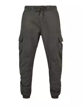 Зауженные брюки-карго Urban Classics, графитовый