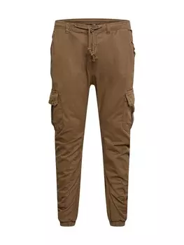 Зауженные брюки-карго Urban Classics, коричневый