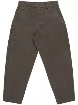 Зауженные брюки Kenzo, коричневый