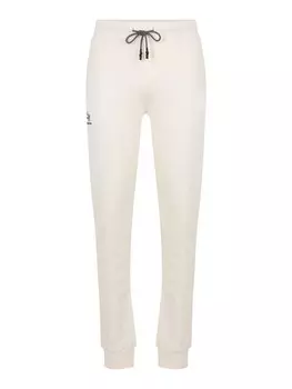 Зауженные брюки La Martina, шерсть белая