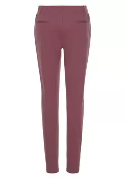 Зауженные брюки Lascana, ягода
