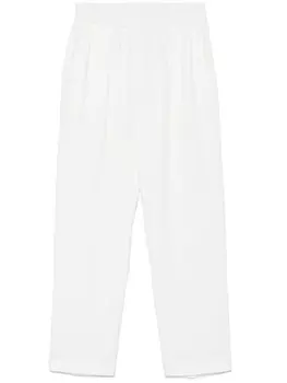 Зауженные брюки Le Tricot Perugia, белый