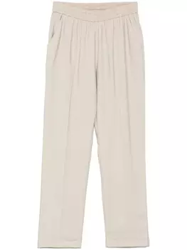 Зауженные брюки Le Tricot Perugia, нейтральный