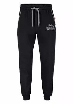 Зауженные брюки LONSDALE, черный